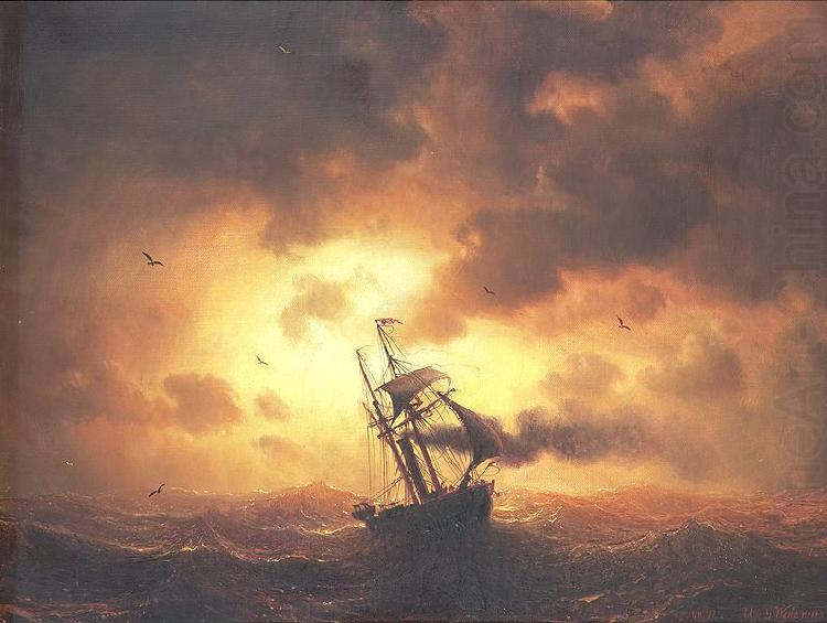 Stemship in Sunset, marcus larson